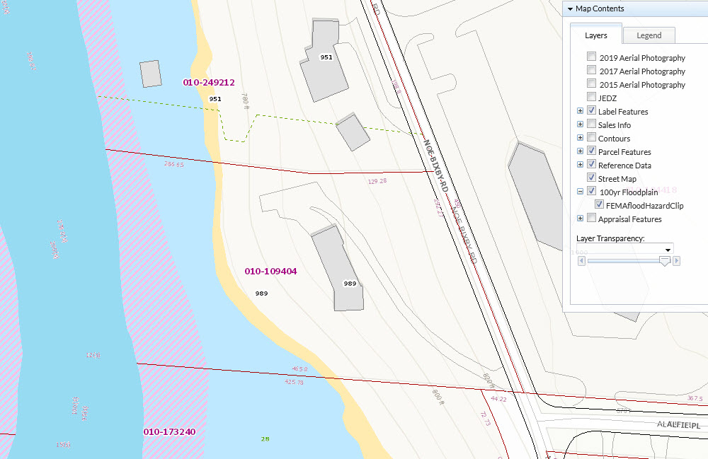 flood and build area